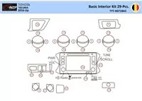 Súprava obloženia palubnej dosky Toyota Tacoma 2016-2021 interiéru WHZ 29 dielov - 1