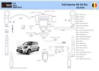 KIA Soul 2011 Interiér WHZ Súprava obloženia palubnej dosky 20 dielov - 1