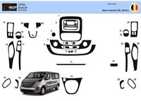 Nissan Primastar 01.2015 Súprava obloženia palubnej dosky 3D interiéru Dekorácia palubnej dosky 30 dielov - 1 Nissan Primastar 01.2015 Súprava obloženia palubnej dosky 3D interiéru Dekorácia palubnej dosky 30 dielov - 1