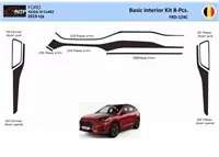 Ford Kuga III 2019-Up Interiér WHZ Súprava obloženia palubnej dosky 8 dielov - 1 Ford Kuga III 2019-Up Interiér WHZ Súprava obloženia palubnej dosky 8 dielov - 1