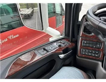 Scania NG-Series TopSleeper ab 2016 Súprava obloženia palubnej dosky interiéru 3D Dekor 24 dielov