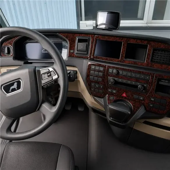 MAN TGX TGS 2020-2024 3D dekor palubnej dosky, 25 dielov