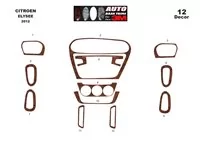 Citroen Elys?e 01.2010 Súprava obloženia palubnej dosky 3D interiéru Dekorácia palubnej dosky 12 dielov - 2 Citroen Elys?e 01.2010 Súprava obloženia palubnej dosky 3D interiéru Dekorácia palubnej dosky 12 dielov - 2