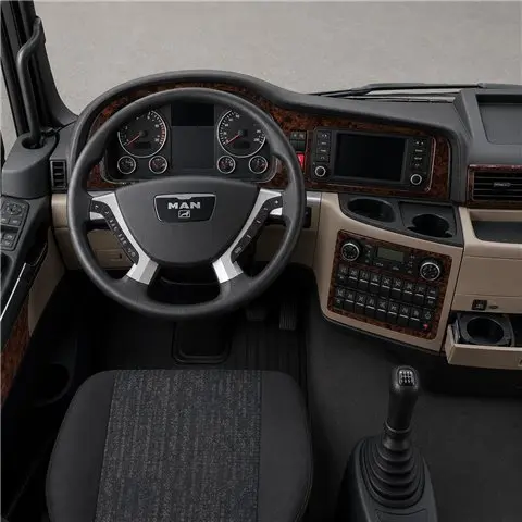 MAN TGX TGS2012-2020 3D dekor palubnej dosky, 16 dielov