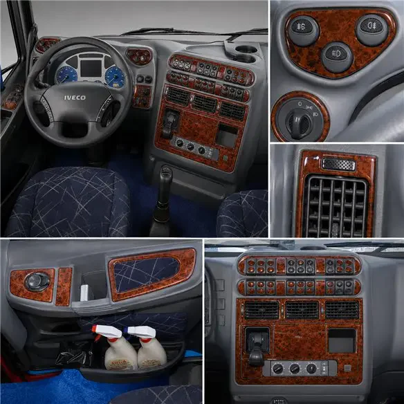 Iveco Stralis 2002-2007 3D dekor palubnej dosky, 73 dielov