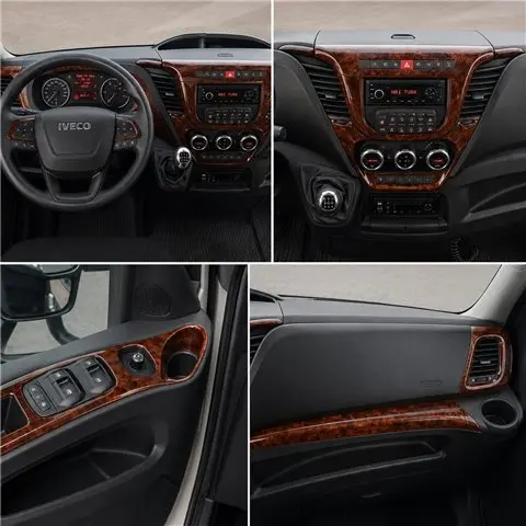 Iveco Daily od 2014 3D sada dekorov interiéru palubnej dosky 38-dielna 2