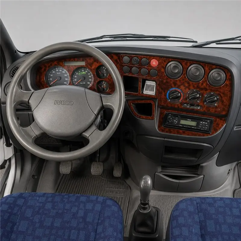Iveco Daily City 1999-2007 3D dekor palubnej dosky, 8 dielov