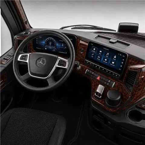 Mercedes Actros MK5 ab 2021 kompletná sada 3D dekor palubnej dosky, 32 dielov