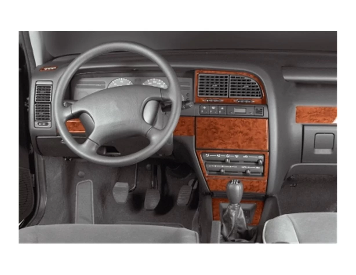 Citroen Xantia II 01.1998 Súprava obloženia palubnej dosky 3D interiéru Dekorácia palubnej dosky 18 dielov - 1