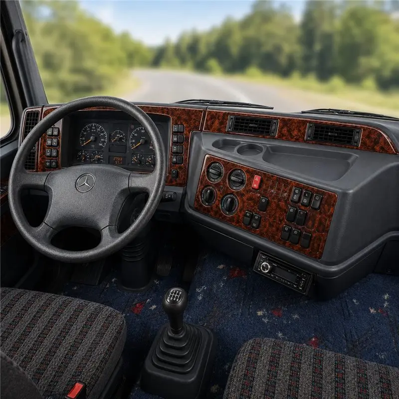 Mercedes Actros 2000-2003 3D dekor palubnej dosky, 44 dielov