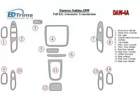 Daewoo Nubira 1999-1999, kompletná sada, súprava interiéru automatickej prevodovky BD - 1