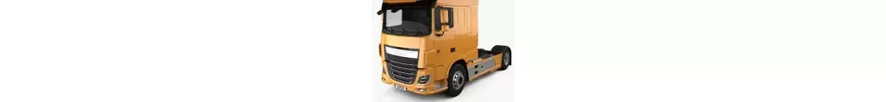 Trucks DAF DAF XF Carbon Fiber, Wooden look dash trim kits