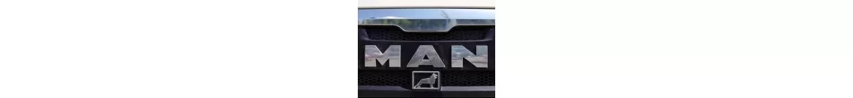 Trucks MAN Carbon Fiber, Wooden look dash trim kits