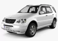 MERCEDES ML CLASS – sady dekorov palubnej dosky | AutoDekor