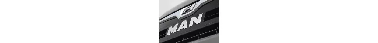 Vans MAN Commercial Carbon Fiber, Wooden look dash trim kits